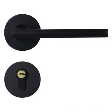 BL04 Door Mute Lock 35-45mm Door Lock with Keys Modern Black Color